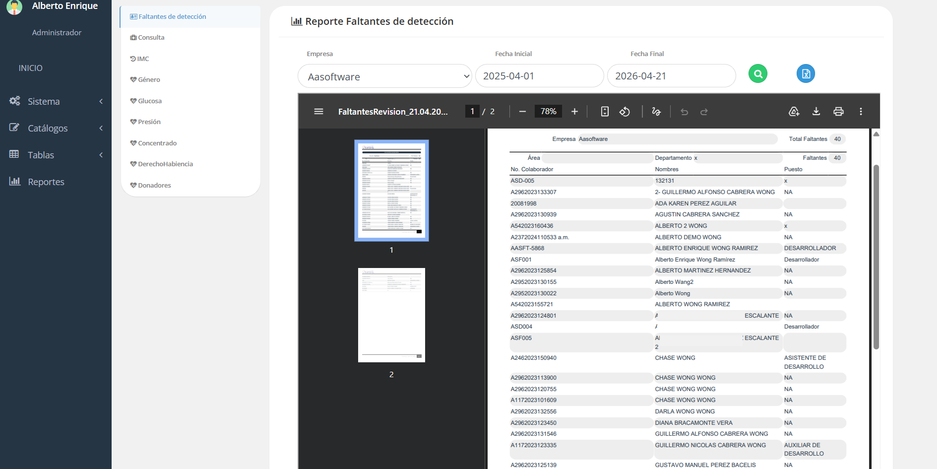Karisma - Gestion comercial