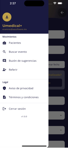Umedical+ movil - Pacientes