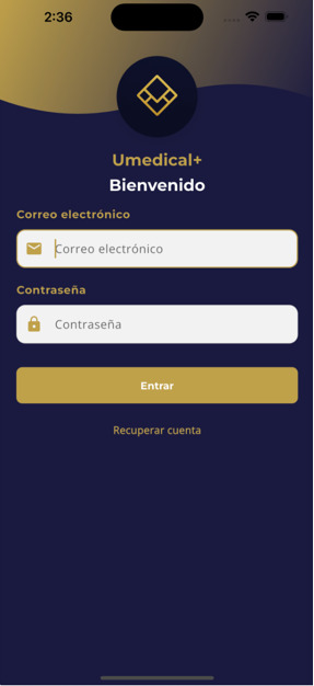 Umedical+ movil - Gestion